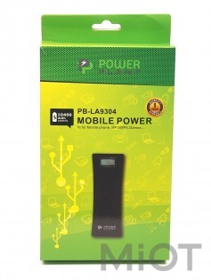 Зовнішній акумулятор (Power Bank) PowerPlant PB-LA9304 (PPLA9304)