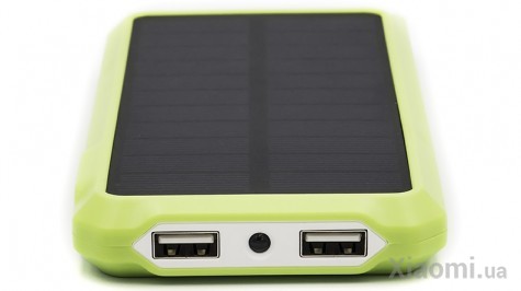 Внешний аккумулятор (Power Bank) с солнечной панелью PowerPlant PB-SS002 (PB-SS002)