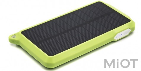 Зовнішній акумулятор (Power Bank) з сонячною панеллю PowerPlant PB-SS002 (PB-SS002)