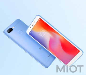 Смартфон Xiaomi Redmi 6 3/64Gb Blue EU/CE
