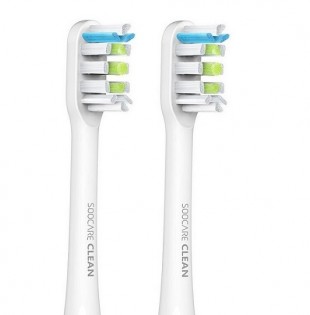 Насадка для зубної щітки Xiaomi SOOCAS X3 Inter White 2 шт.