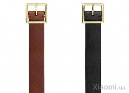 Ремень кожаный Xiaomi QIMIAN Cowboy casual Belt Brown S (95 см)