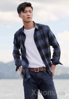 Ремень кожаный Xiaomi QIMIAN Cowboy casual Belt Brown S (95 см)