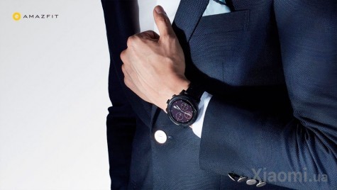 Умные часы Xiaomi AMAZFIT Stratos Sport Smartwatch 2S Black