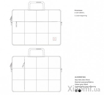 Сумка ALIO Brief Bag Black