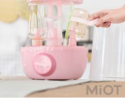 Стерилізатор Xiaomi Kola Mama Baby Bottle Electric Steam Pink KES01