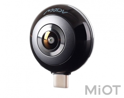 Міні-панорамна камера Xiaomi MADV 360 Mini Black+Remote control