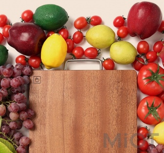 Дошка для нарізання Xiaomi Huo Hou Whole wood chopping board 45*30*3 cm