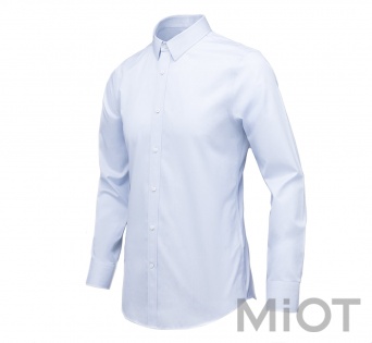 Сорочка Xiaomi Runmi 90, не мнеться, 100% бавовна shirt blue M