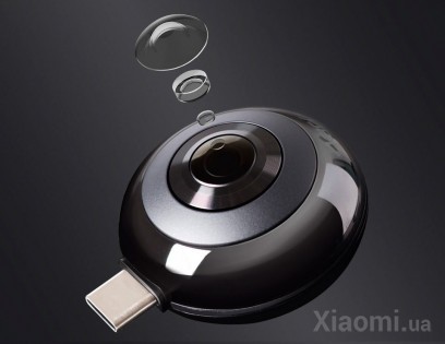 Мини-панорамная камера Xiaomi MADV 360 Mini Black+Remote control