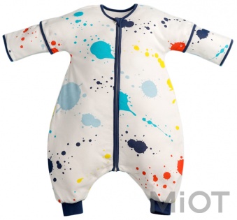 Дитячий комбінезон Xiaomi Snuggle world Baby Temperature Sleeping Bag D83088 38*90cm 2-4y