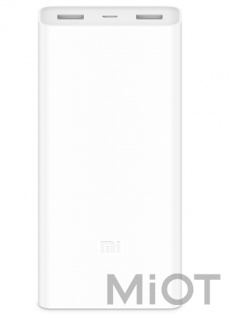 Універсальна батарея Xiaomi Mi power bank 2C 20000mAh White PLM06ZM (Зі складу в Європі)