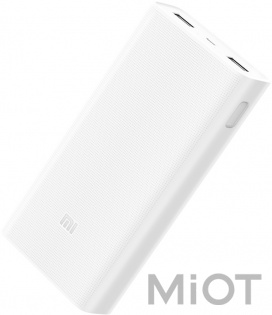 Універсальна батарея Xiaomi Mi power bank 2C 20000mAh White PLM06ZM (Зі складу в Європі)