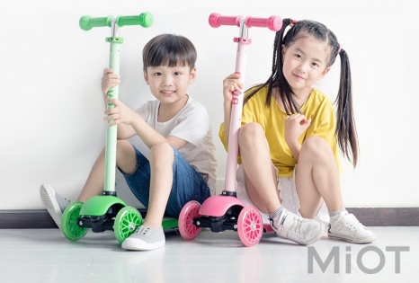 Дитячий самокат Xiaomi BEVA Green