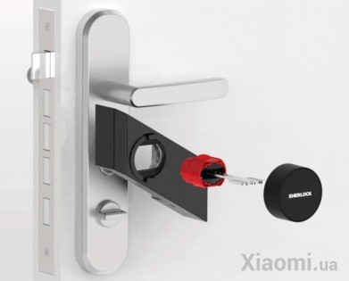 Умный замок Sherlock Smart sticky lock Left Black Left