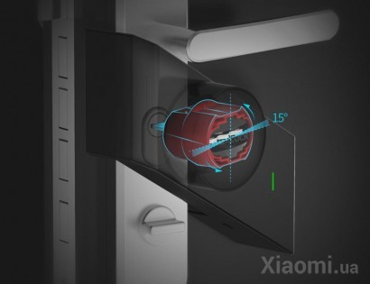 Умный замок Sherlock Smart sticky lock Left Black Left