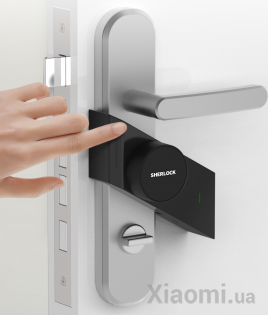 Умный замок Sherlock Smart sticky lock Left Black Left