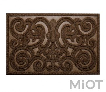 Придверний килимок Xiaomi 77++ Pineapple texture Coffee Прямокутник 45х75