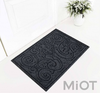 Придверний килимок Xiaomi 77++ Pineapple texture прямокутний Gray 45х75