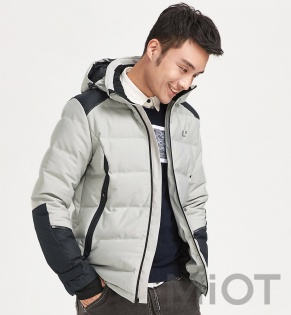 Куртка Xiaomi Uleemark warm down jacket Men Grey XXL