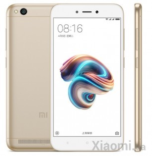 Смартфон Xiaomi Redmi 5A 2/16Gb Gold  (Со склада в Европе)