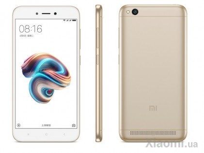 Смартфон Xiaomi Redmi 5A 2/16Gb Gold  (Со склада в Европе)
