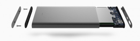 Универсальная батарея Xiaomi Mi power bank 10000mAh Type-C Gray (Со склада в Европе)