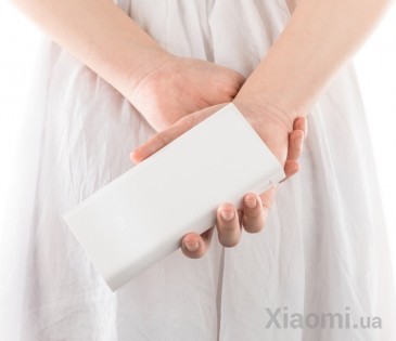 Универсальная батарея Xiaomi Mi power bank 2C 20000mAh White PLM06ZM (Со склада в Европе)