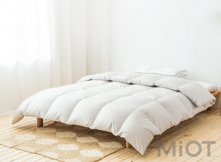 Пухова ковдра Tonight Сashmere Сlassic Goose Cover Light Gray 220x240
