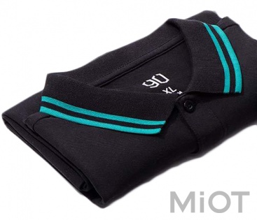 Футболка Xiaomi Runmi 90 Go Fun Classic Lapel Polo Shirt Black M