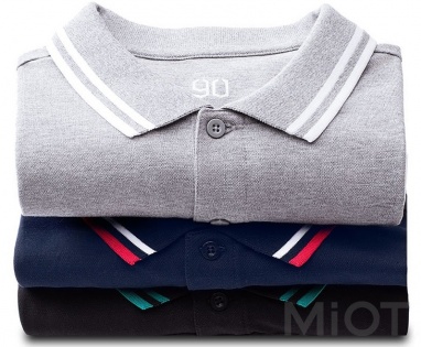 Футболка Xiaomi Runmi 90 Go Fun Classic Lapel Polo Shirt Black M