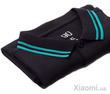 Футболка Xiaomi Runmi 90 Go Fun Classic Lapel Polo Shirt Black XL