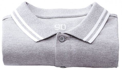Футболка Xiaomi Runmi 90 Go Fun Classic Lapel Polo Shirt Grey XXL