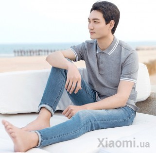 Футболка Xiaomi Runmi 90 Go Fun Classic Lapel Polo Shirt Grey XXL