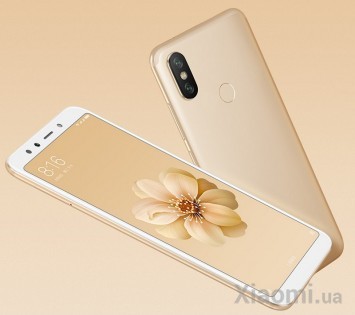 Смартфон Xiaomi Mi 6X 6/128 Gold