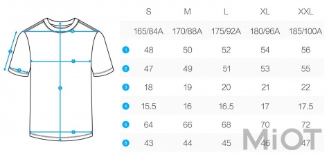 Футболка Xiaomi Mi Short-Sleeved T-shirt pocket Xiaomi Mi Bunny Grey M