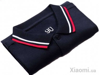 Футболка Xiaomi Runmi 90 Go Fun Classic Lapel Polo Shirt Dark Blue M