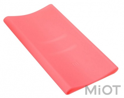 Чохол силіконовий для Мі Powerbank 5000 mAh Red