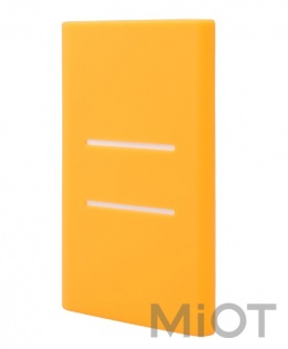 Чохол силіконовий для Мі Powerbank 5000 mAh Orange