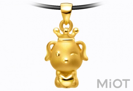 Золотой кулон LuckyMe Mi bunny pendant 1.9g