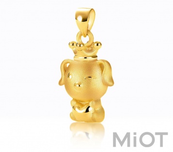Золотой кулон LuckyMe Mi bunny pendant 1.9g