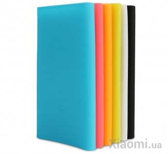 Чехол силиконовый для Xiaomi Mi Powerbank 2 10000 мАч (2 USB) White Лицензия