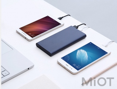 Універсальна батарея Xiaomi Mi power bank 2 10000mAh Silver 2 USB (Зі складу в Європі)