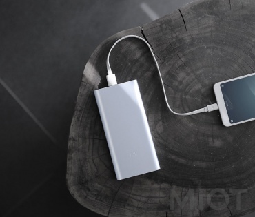 Універсальна батарея Xiaomi Mi power bank 2 10000mAh Silver 2 USB (Зі складу в Європі)
