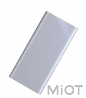 Універсальна батарея Xiaomi Mi power bank 2 10000mAh Silver 2 USB (Зі складу в Європі)