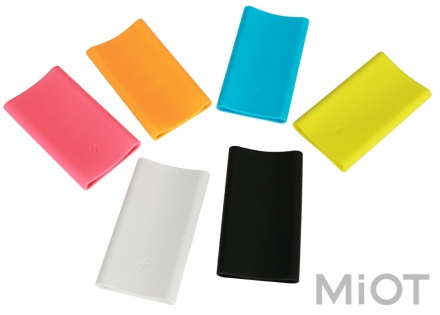 Чохол силіконовий для Xiaomi Mi Powerbank 2C 20000 mAh Red Ліцензія