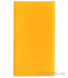 Чехол силиконовый для  Xiaomi Mi Powerbank 2C 20000 mAh Orange Лицензия