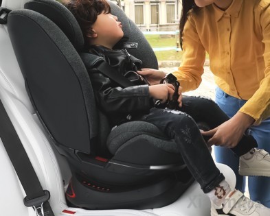 Детское автомобильное кресло Xiaomi QBORN Child Safety Seat Dark Red
