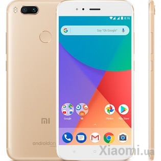 Смартфон Xiaomi Mi A1 4/32Gb Gold EU/CE