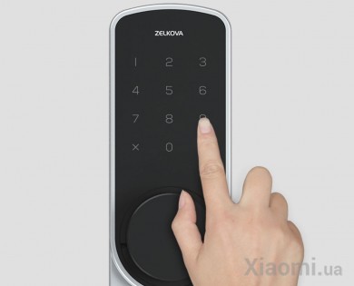 Умный замок Xiaomi Zelkova Smart Safety Carousel Lock Left-side Black